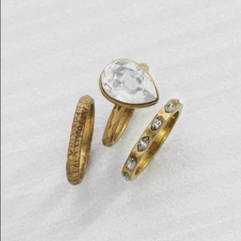 ⚡️SOLD!⚡️ Silpada Shine Bright Stack Rings